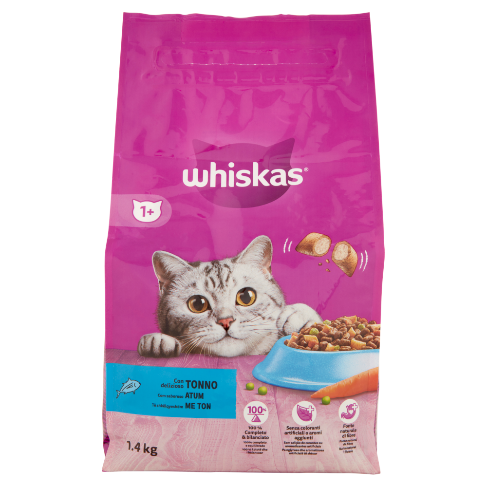 Whiskas Crocchette con Delizioso Tonno 1,4 kg, , large