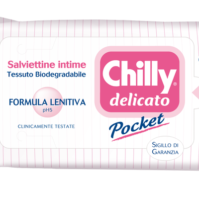 Chilly Salviette Intime Delicate 12 Pezzi