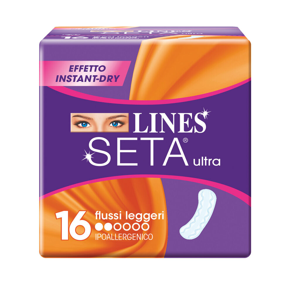 Lines Seta Ultra Leggero 16 Assorbenti - -