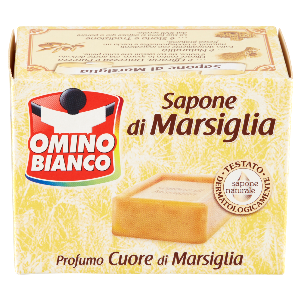 Omino Bianco Sapone di Marsiglia 250 g - -