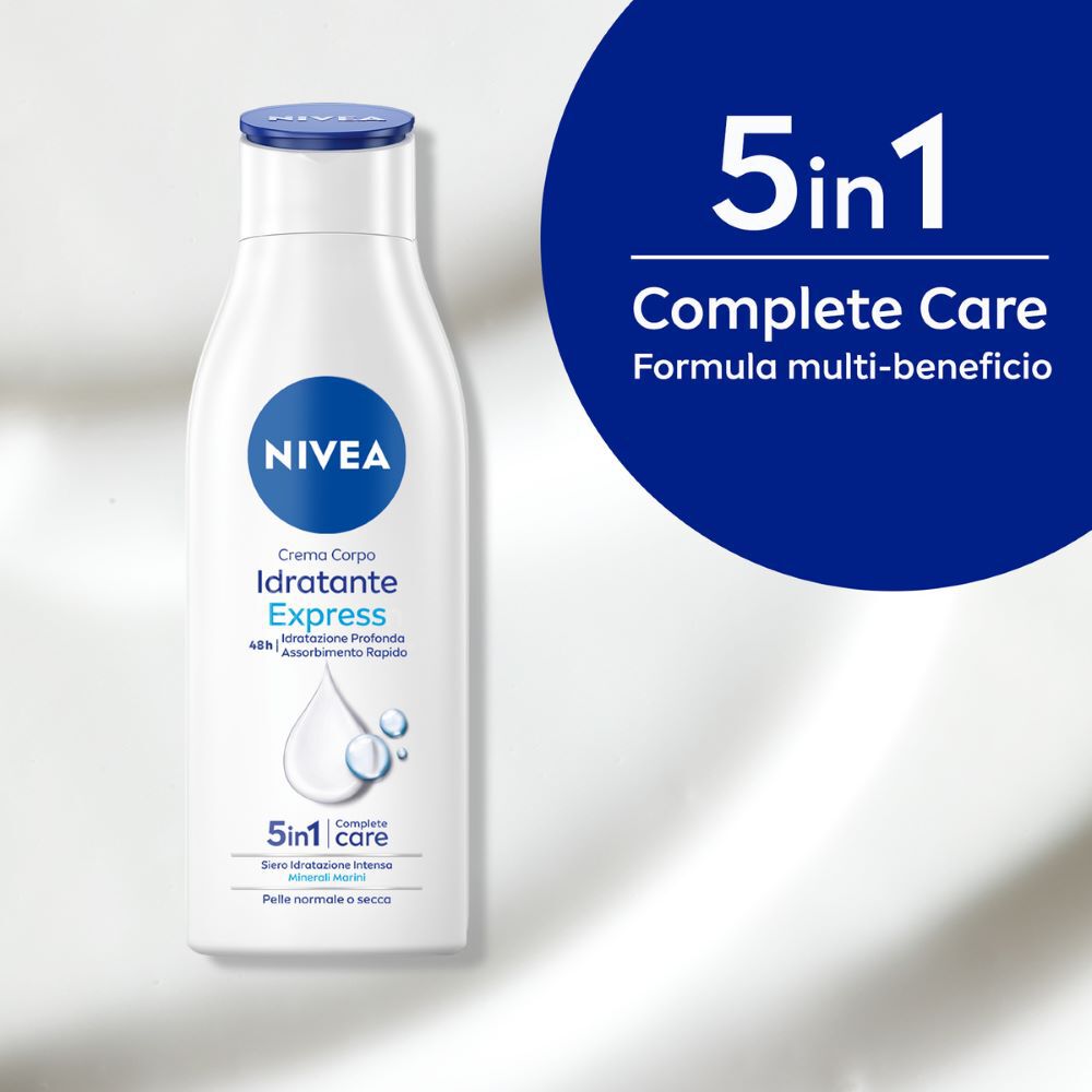 Nivea Crema Corpo Idratante Express 250 ml, , large