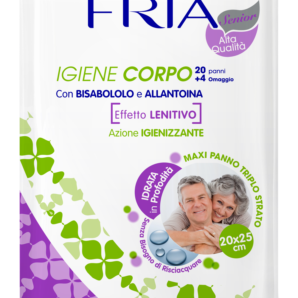 Fria Senior Salviette Corpo 24 Pezzi, , large