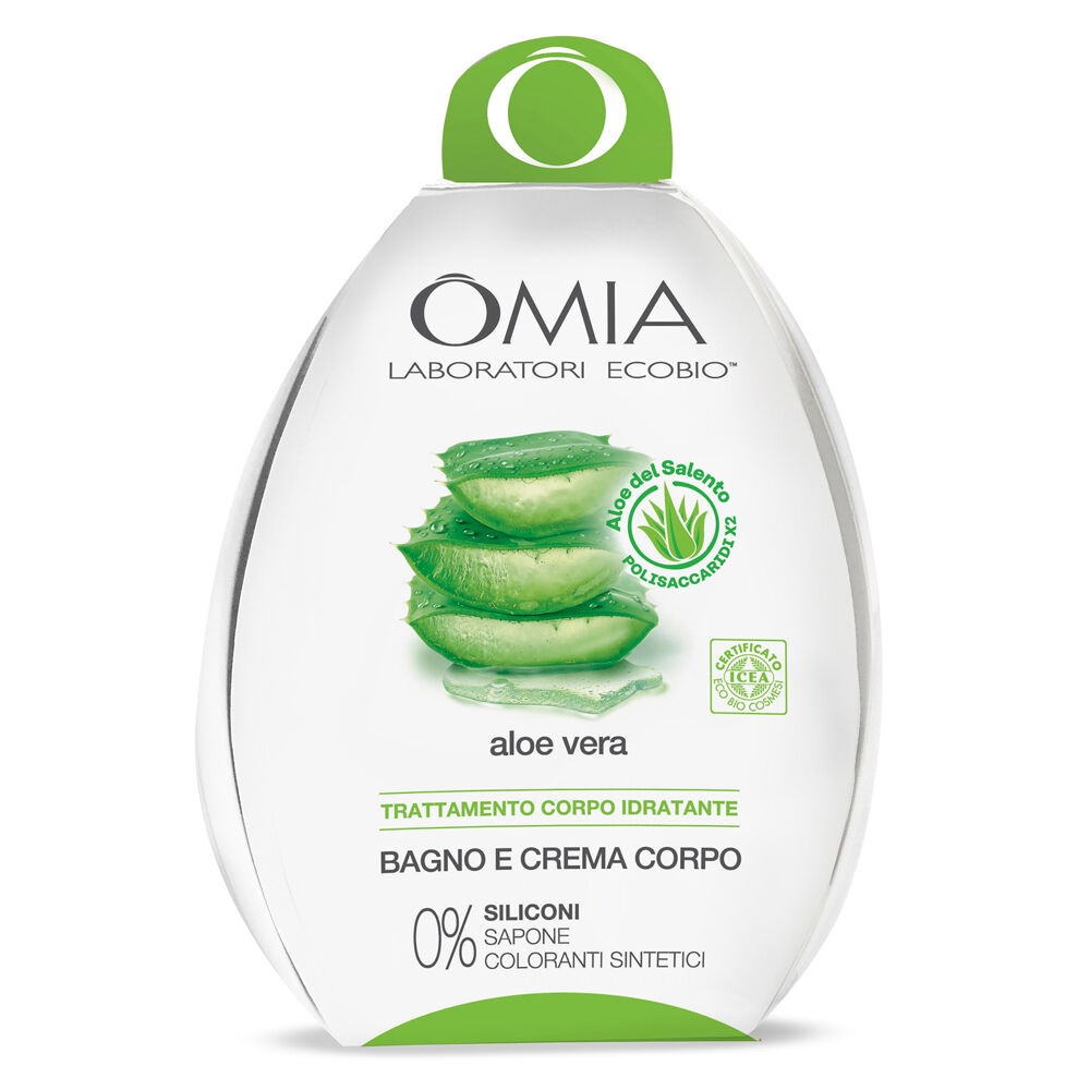 Omia Laboratories Aloe Bagno 400 ml + Crema Corpo 200 ml, , large