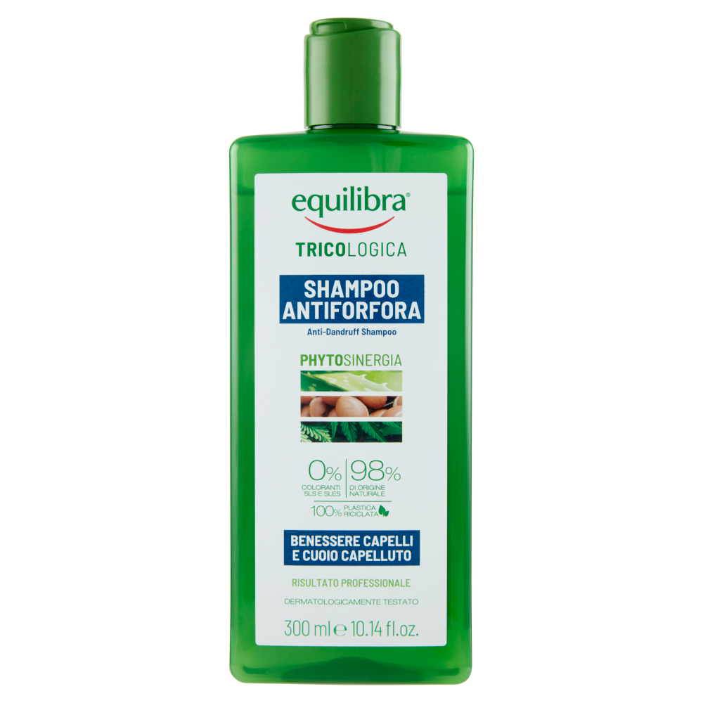 Equilibra Tricologica Shampoo Antiforfora Benessere Capelli e Cuoio Capelluto 300 ml, , large