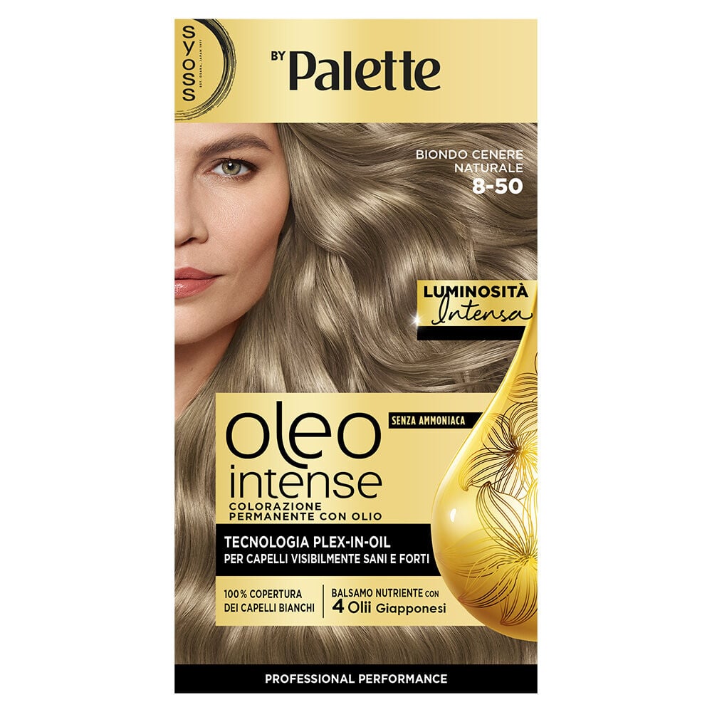 Syoss Palette Oleo Intense Colorazione Biondo Cenere Naturale N.8.50 - -