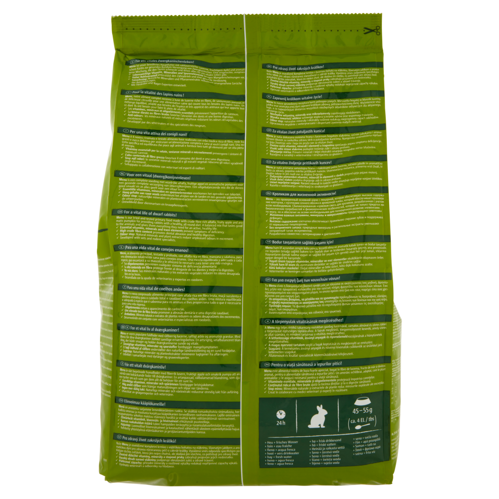 Vitakraft Menu Vital Conigli Nani 3 kg, , large