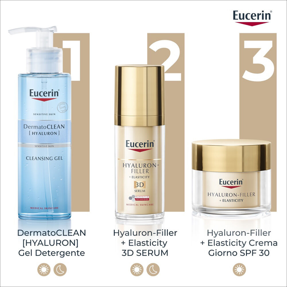 Eucerin Hyaluron-Filler + Elasticity Crema Giorno Spf 30 50 ml, , large