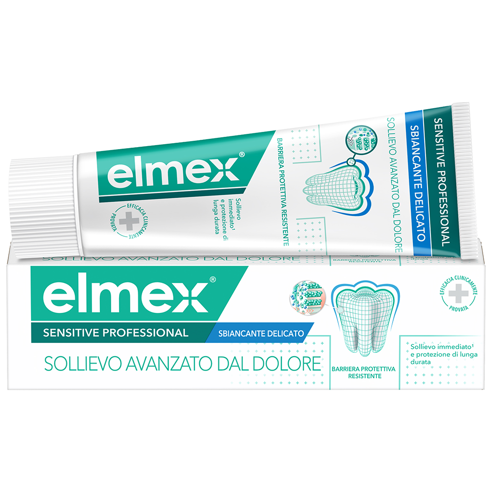 Elmex Dentifricio Sensitive Professional Sbiancante Delicato 75 ml, , large