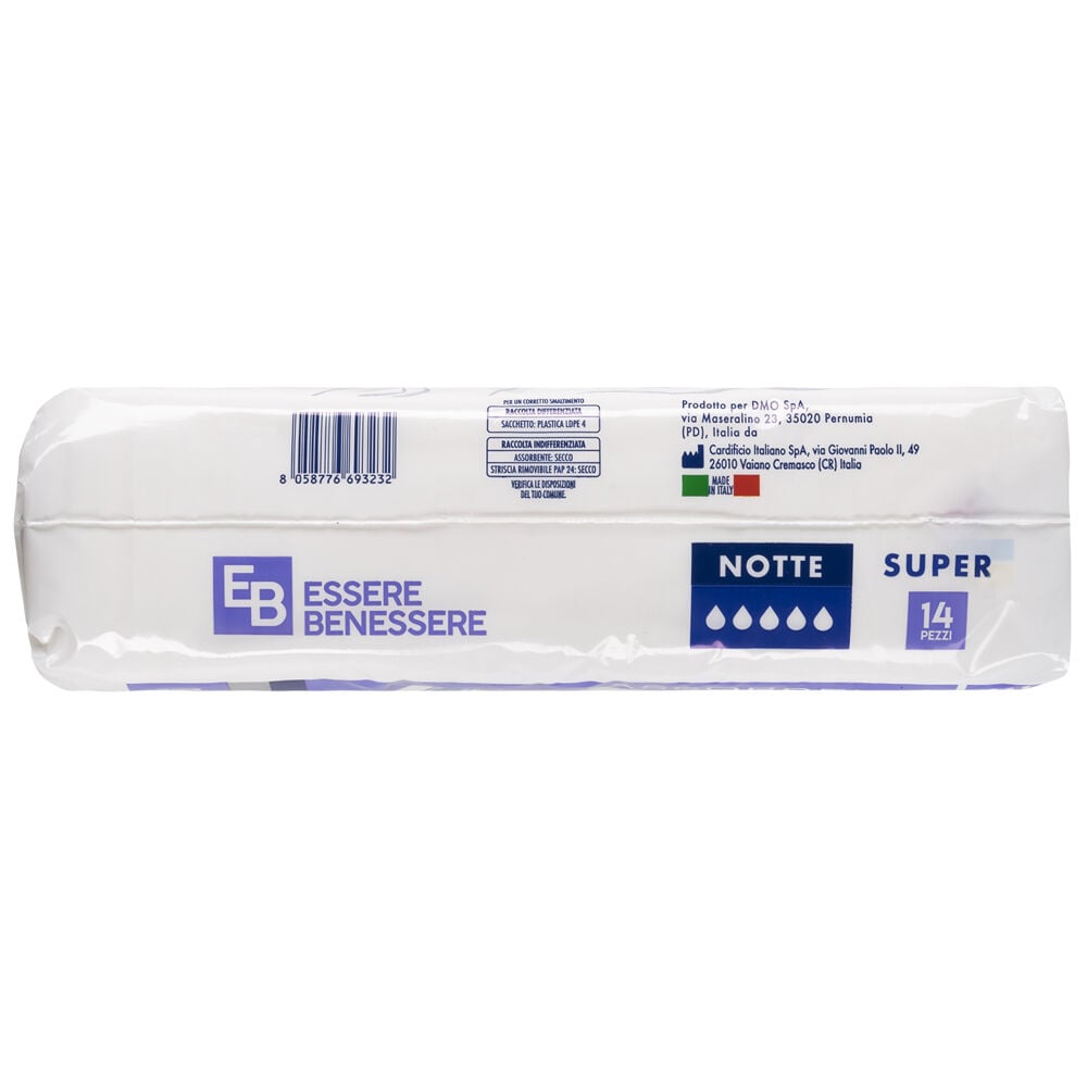 Essere Benessere Super Notte 14 Pezzi, , large