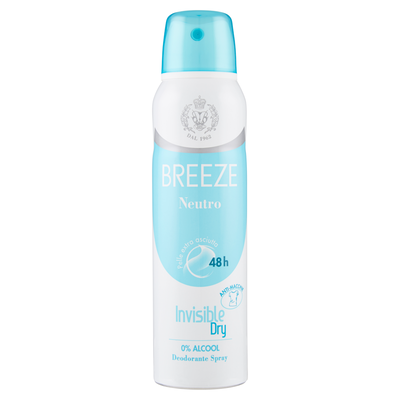 Breeze Neutro Invisible Dry Deodorante Spray 150 ml