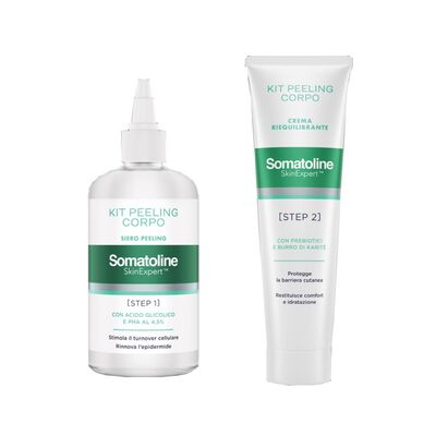 Somatoline  Kit Peeling Corpo Gel 200ml e Crema 100ml