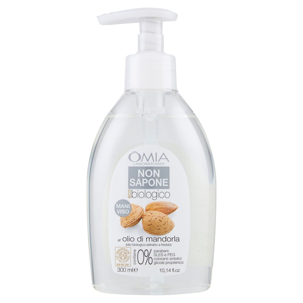 Omia Ecobiologico Mandorla Sapone 300ml, , large
