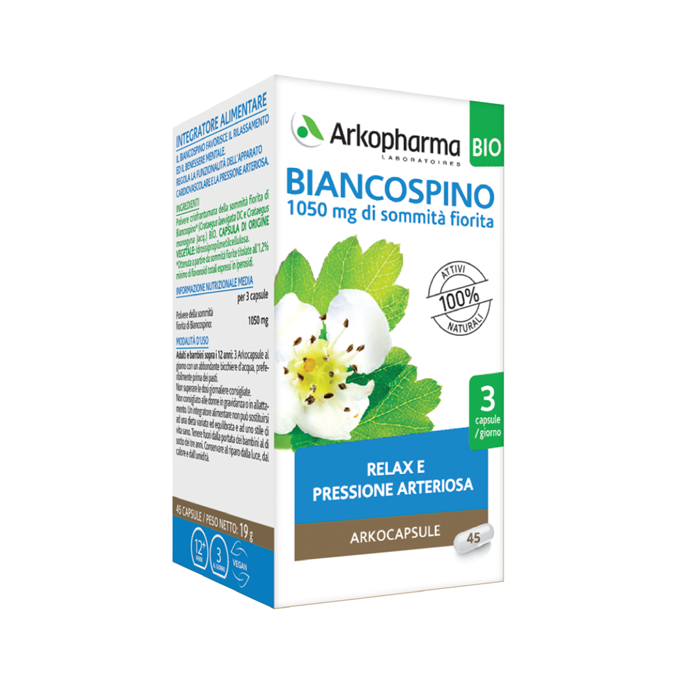 Arkopharma Biancospino Bio 45 Capsule, , large