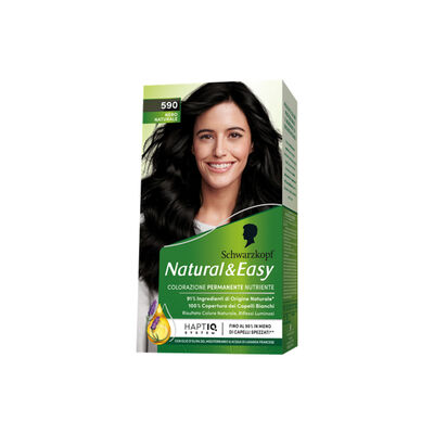 Natural&Easy Colorazione Permanente Nero Naturale n.590