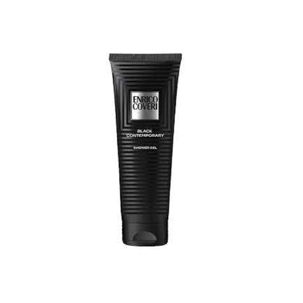 Enrico Coveri Black Contemporary Shower Gel 300ml, , large