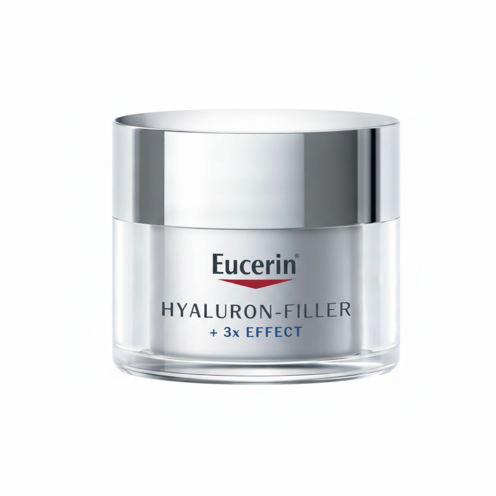 Eucerin Hyaluron-Filler + 3x Effect Crema Giorno SPF 15 Pelle Secca 50 ml, , large