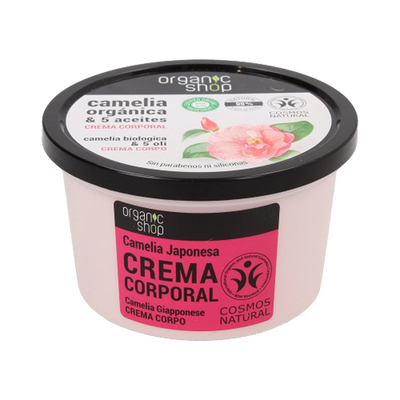 Organic Shop Camellia e 5 Oli Crema Corpo 250 ml