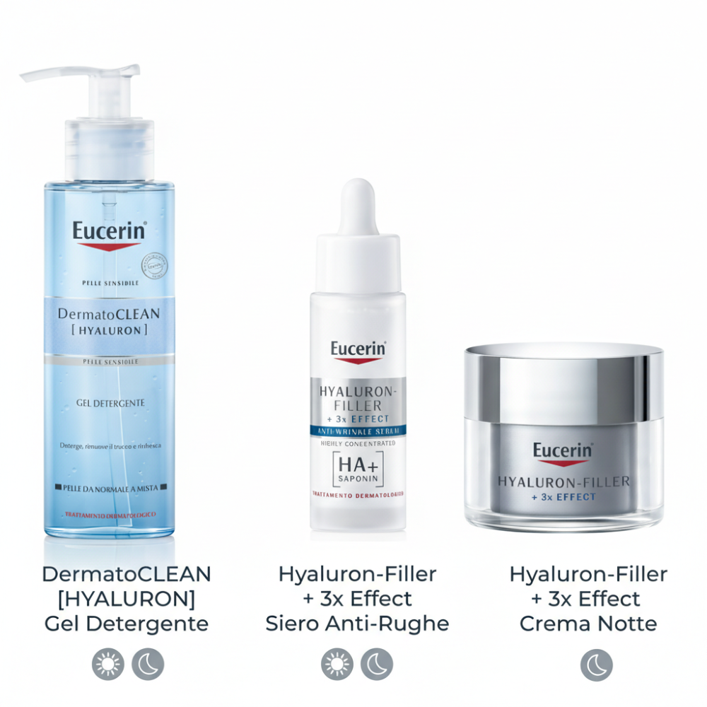 Eucerin Hyaluron-Filler + 3x Effect Crema Notte 50 ml, , large