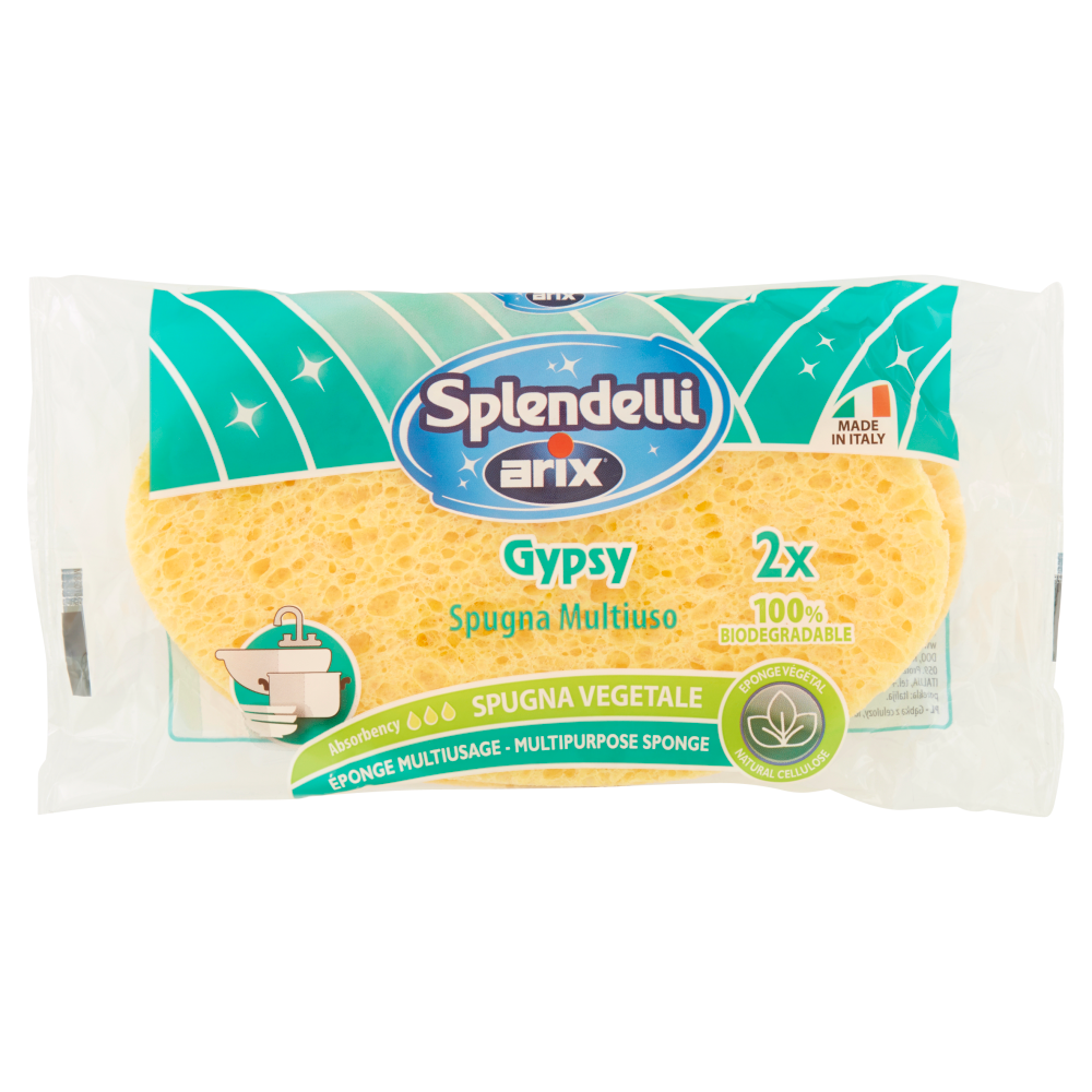 Arix Splendelli Gypsy Spugna Multiuso 2 Pezzi - -