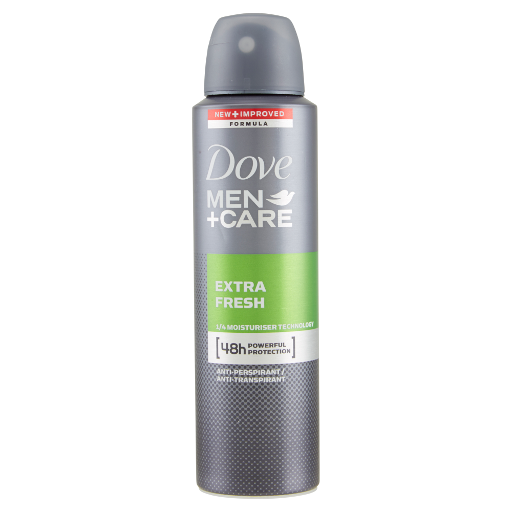 Dove Men Care Extra Fresh Deodorante Spray 150 ml, , large