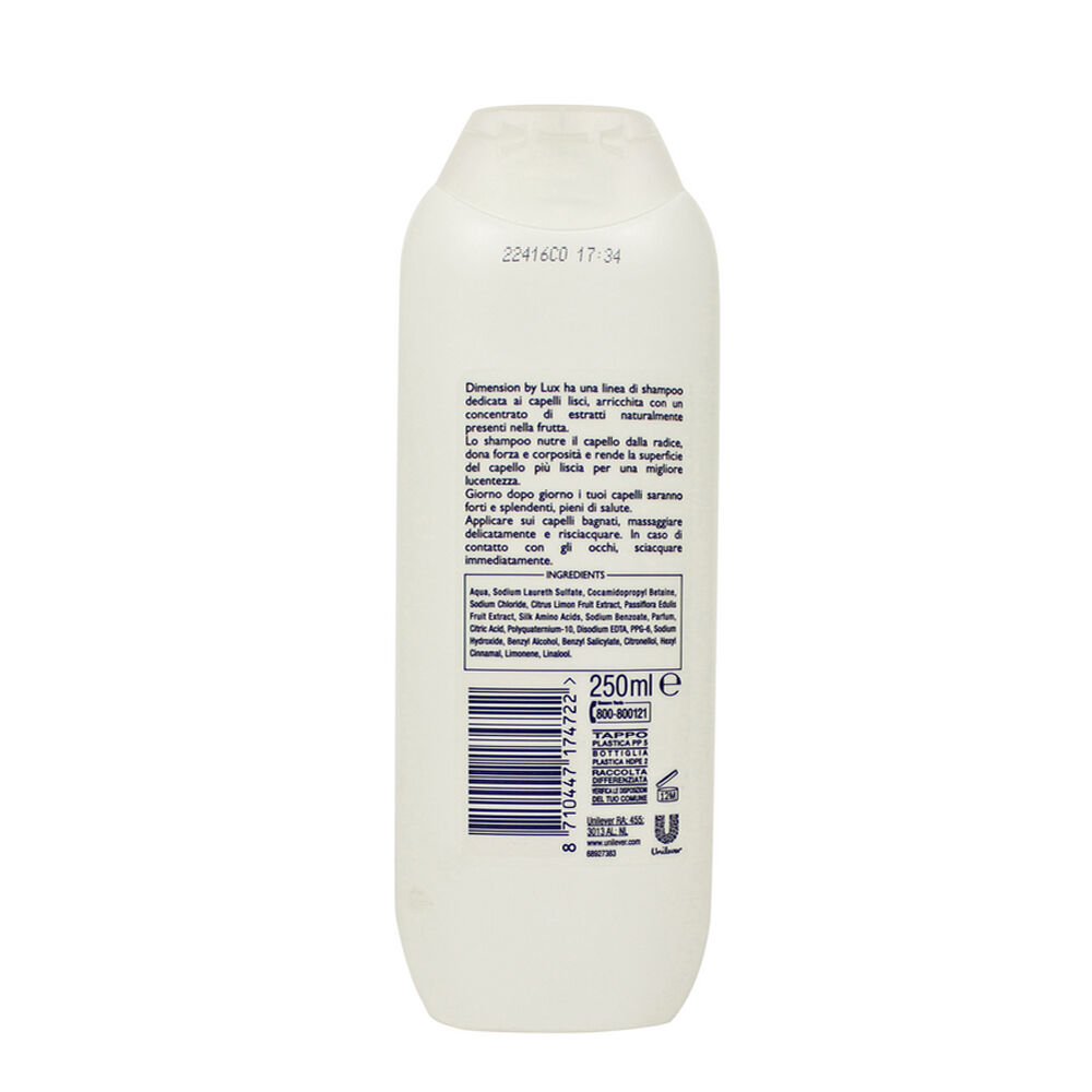 Dimension Shampoo 2in1 Capelli Lisci 250 ml, , large