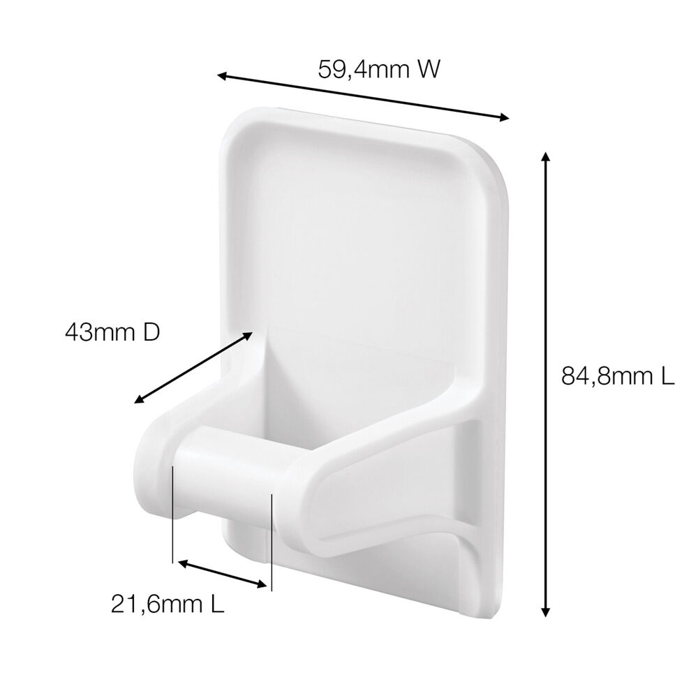 Command&trade; Gancio Adesivo da Parete per Flacone Spray Colore Bianco, , large