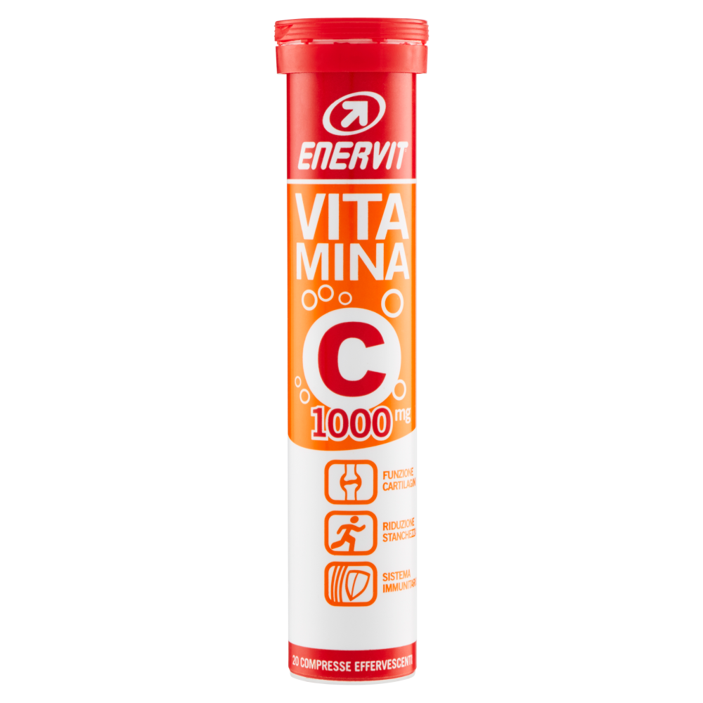 Enervit Vitamina C 1000mg 20 Compresse Effervescenti - -