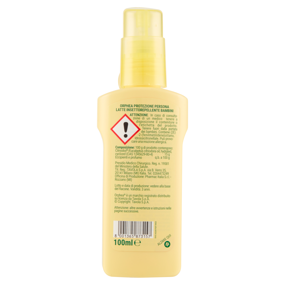 Orphea Latte Antipuntura Bambini 100 ml, , large