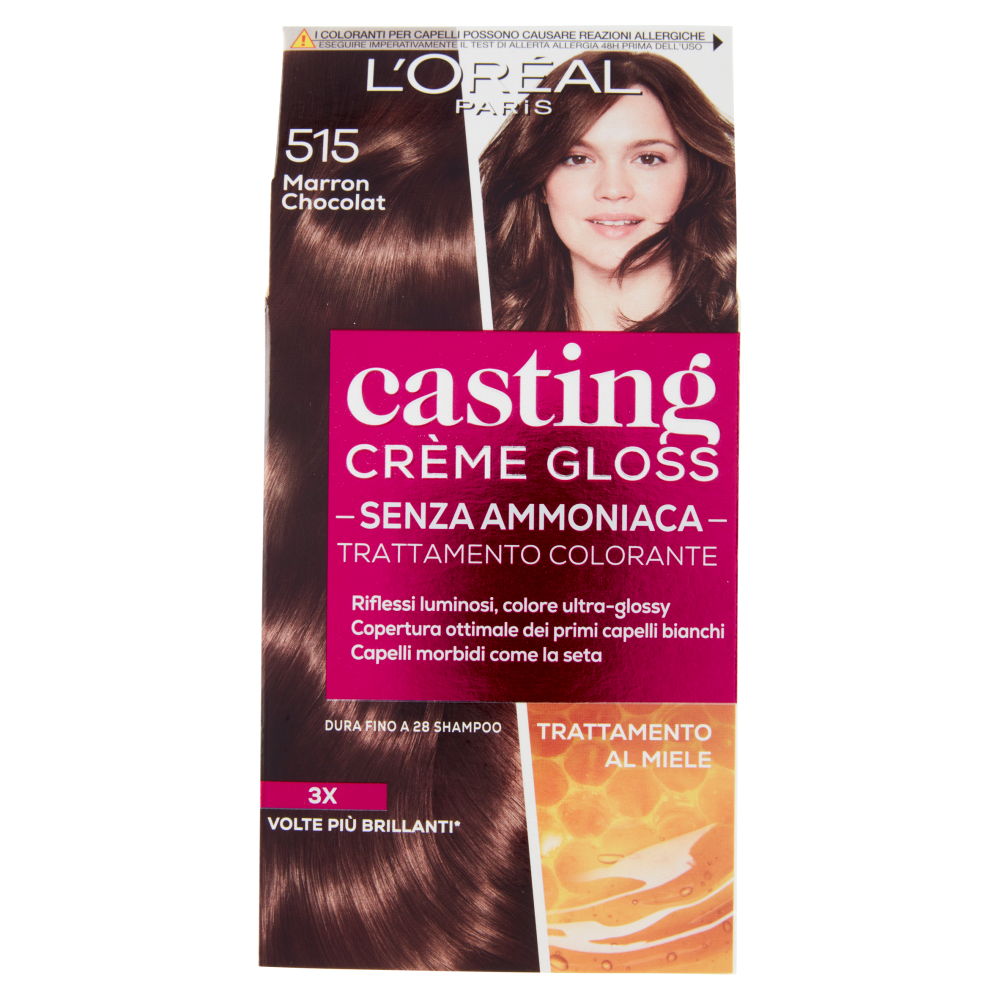 L'Oréal Paris Casting Crème Colorazione Permanente Gloss Marron Chocolat N.515 - -