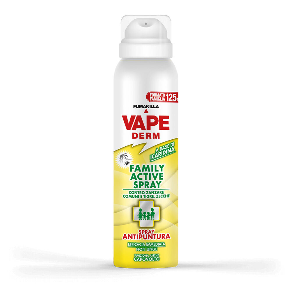 Vape Derm Family Active Spray Antipuntura 125 ml, , large
