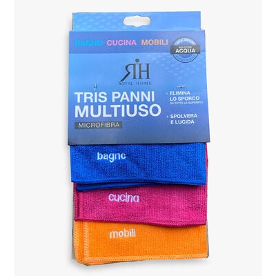 Puli Panno Microfibra Tris Multiuso