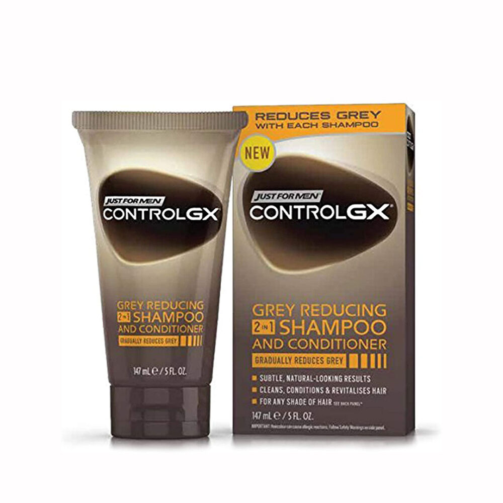 Just for Men Control GX Shampoo 2in1 Colorante Graduale 118 ml, , large