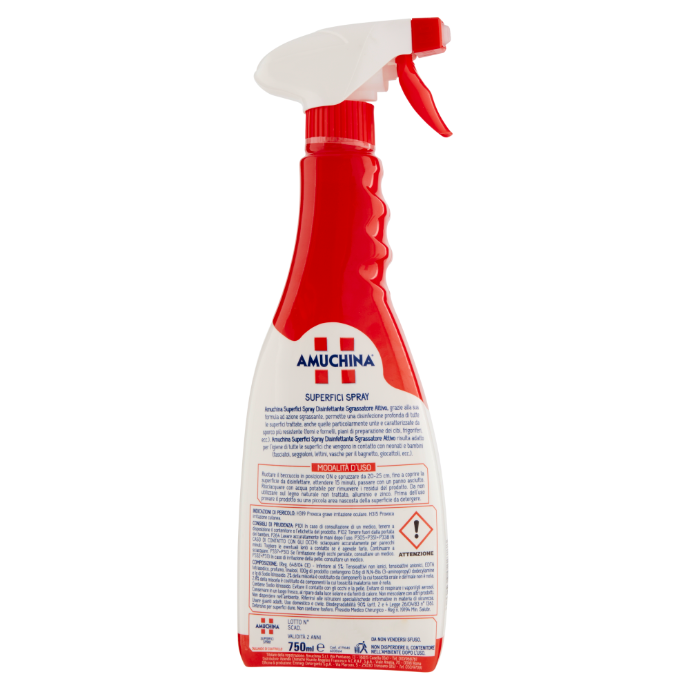 Amuchina Superfici Disinfettante Spray 750ml, , large image number null