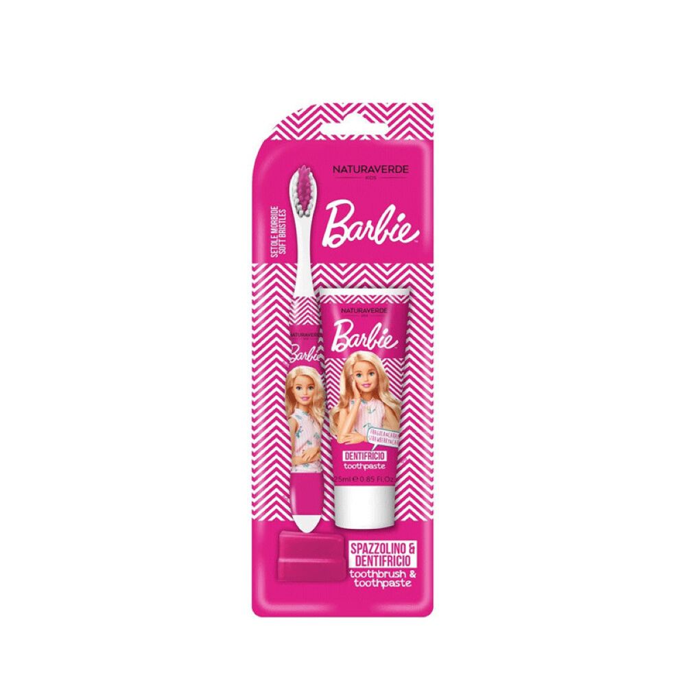 Barbie Kit Spazzolino e Dentifricio 25ml - -