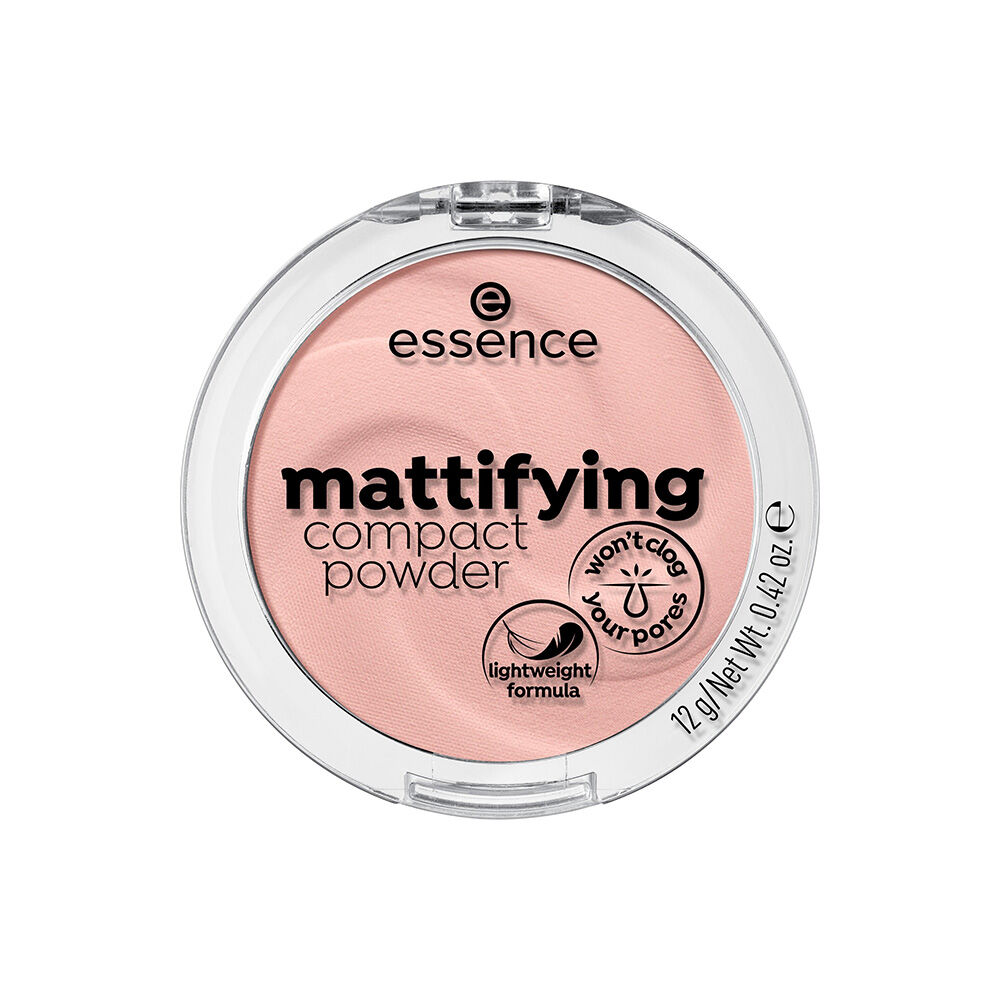 Essence cipria compatta opacizzante Mattifying Compact Powder 10 Light Beige - -