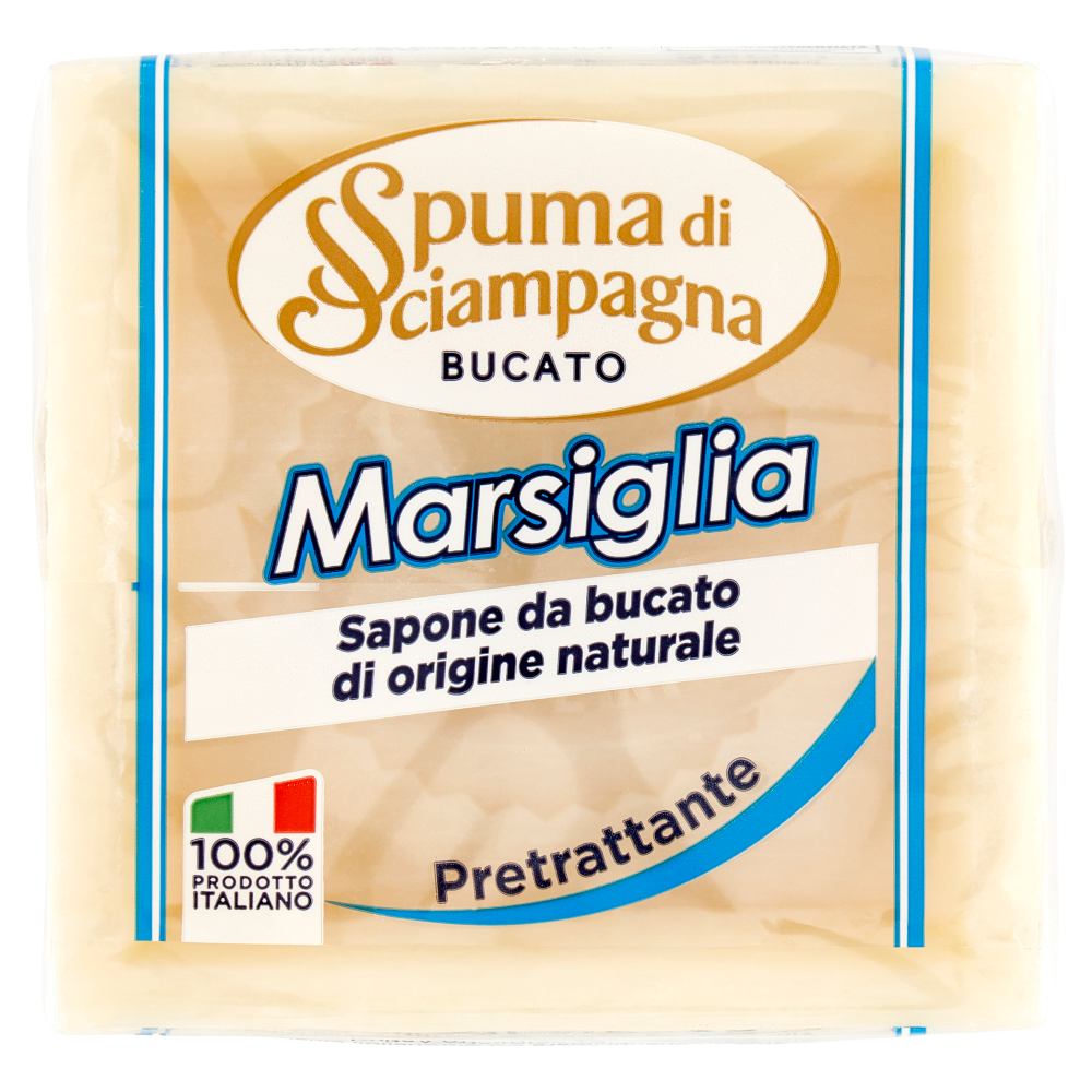 Spuma di Sciampagna Bucato Marsiglia Sapone 250 g, , large