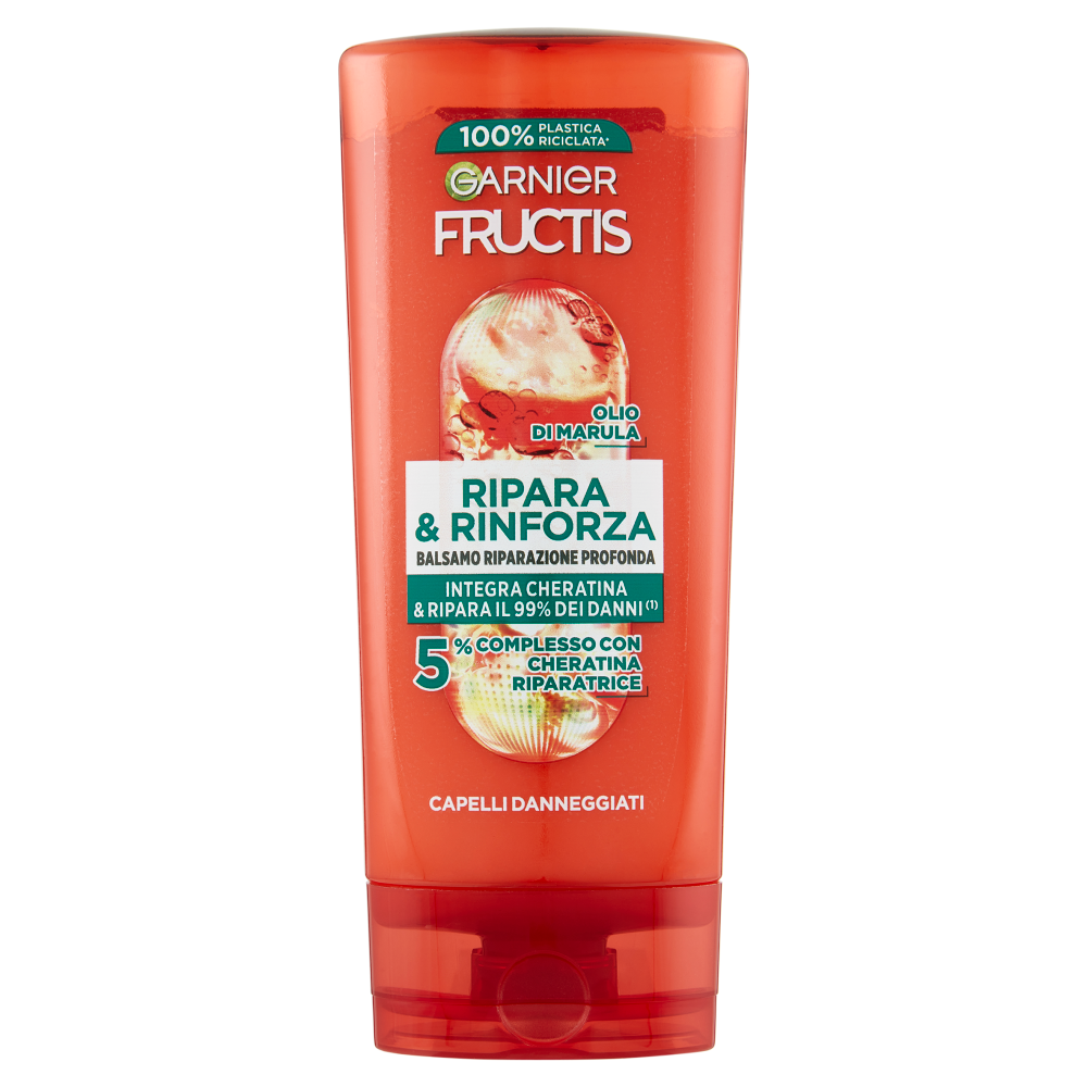 Garnier Fructis Balsamo Ripara & Rinforza Capelli Danneggiati 200 ml - -