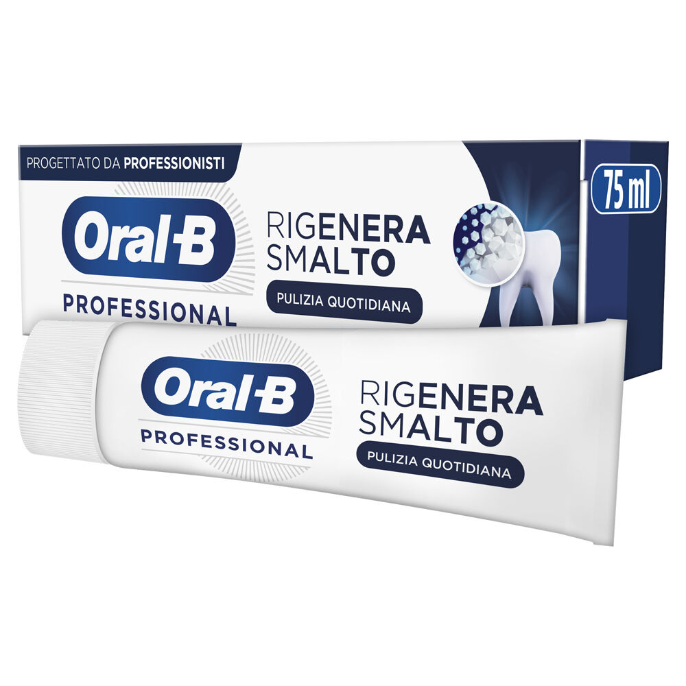 Oral-B Dentifricio Professional Rigenera Smalto Pulizia Quotidiana 75ml, , large