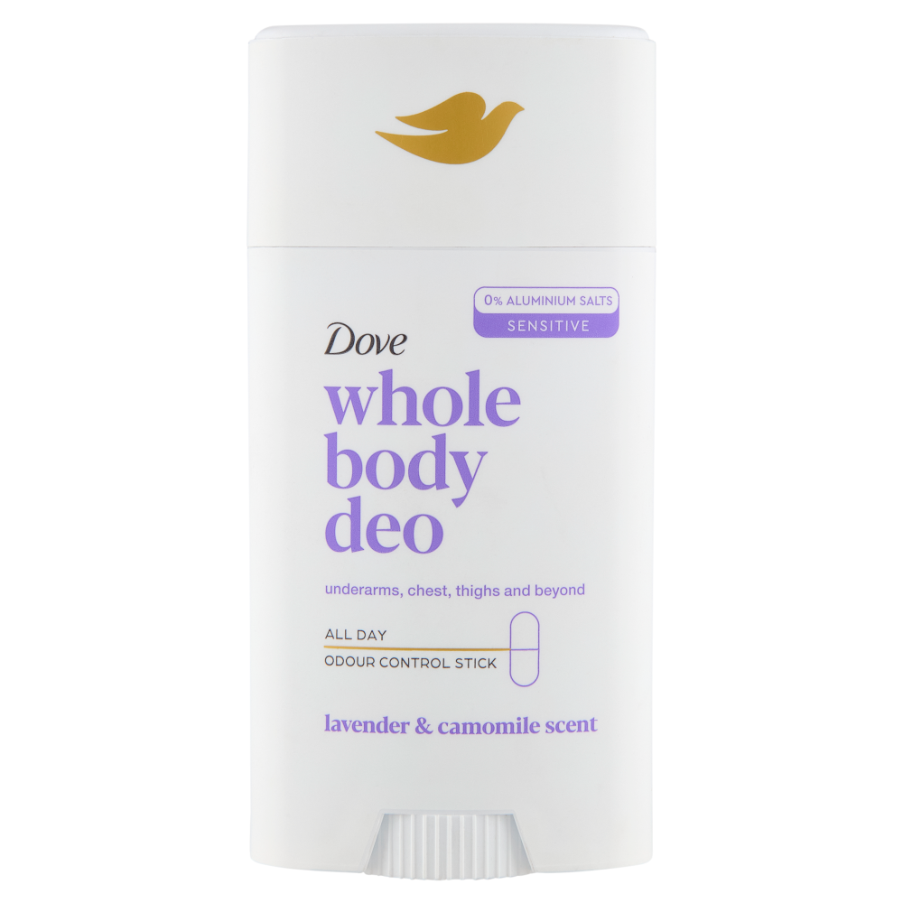 Dove Whole Body Deo Sensitive Lavender & Camomile Scent 75 ml, , large