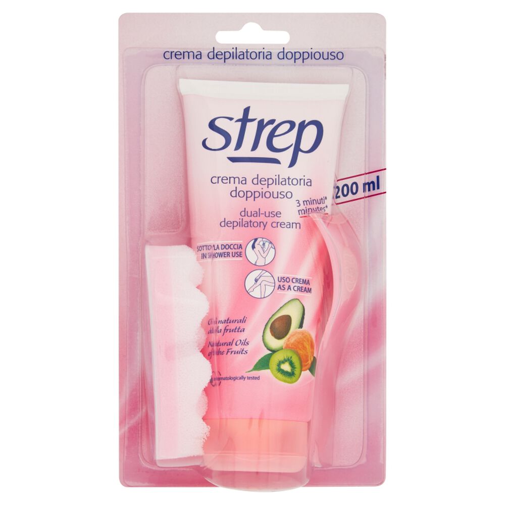 Strep Crema depilatoria Doppiouso 200ml, , large