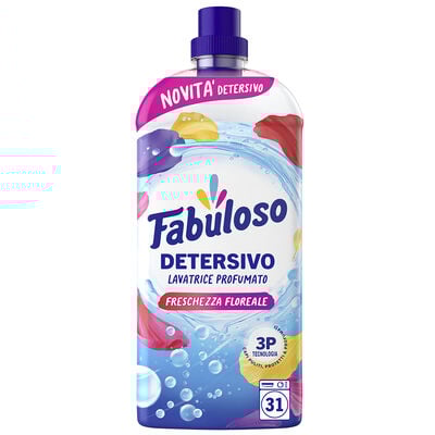 Fabuloso Detersivo Lavatrice Liquido Lavanda e Magnolia 31 Lavaggi