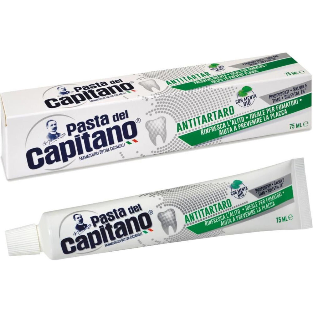 Pasta del Capitano Antitartaro Dentifricio 75 ml, , large