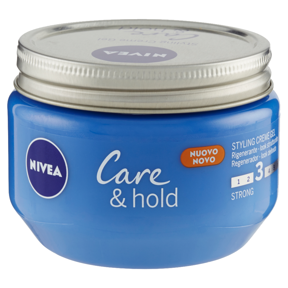 Nivea Care&Hold Styling Creme Gel Tenuta 3 150 ml, , large image number null
