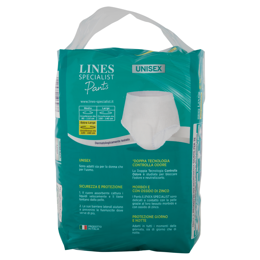 Lines Specialist Pants Unisex Taglia XL 7 Pezzi, , large