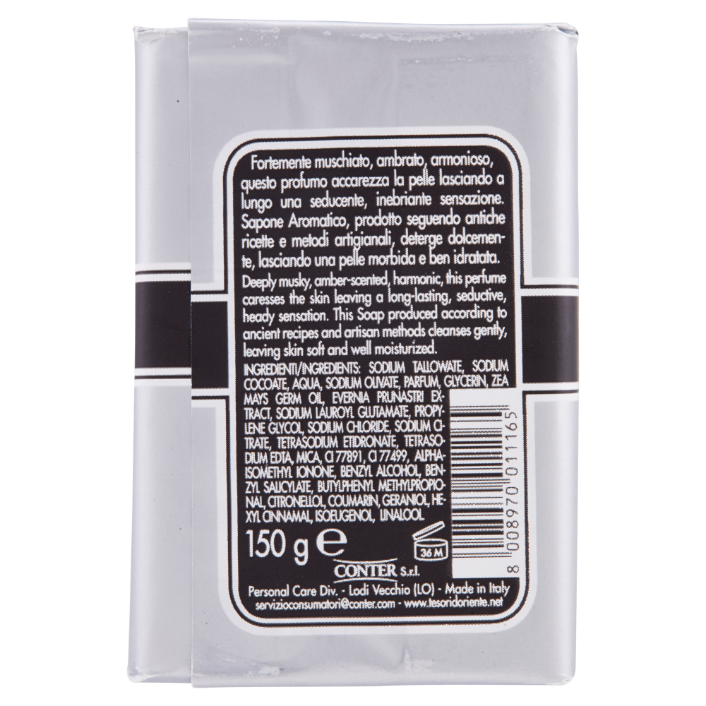 Tesori d'Oriente Muschio Bianco Sapone Aromatico 150 g, , large