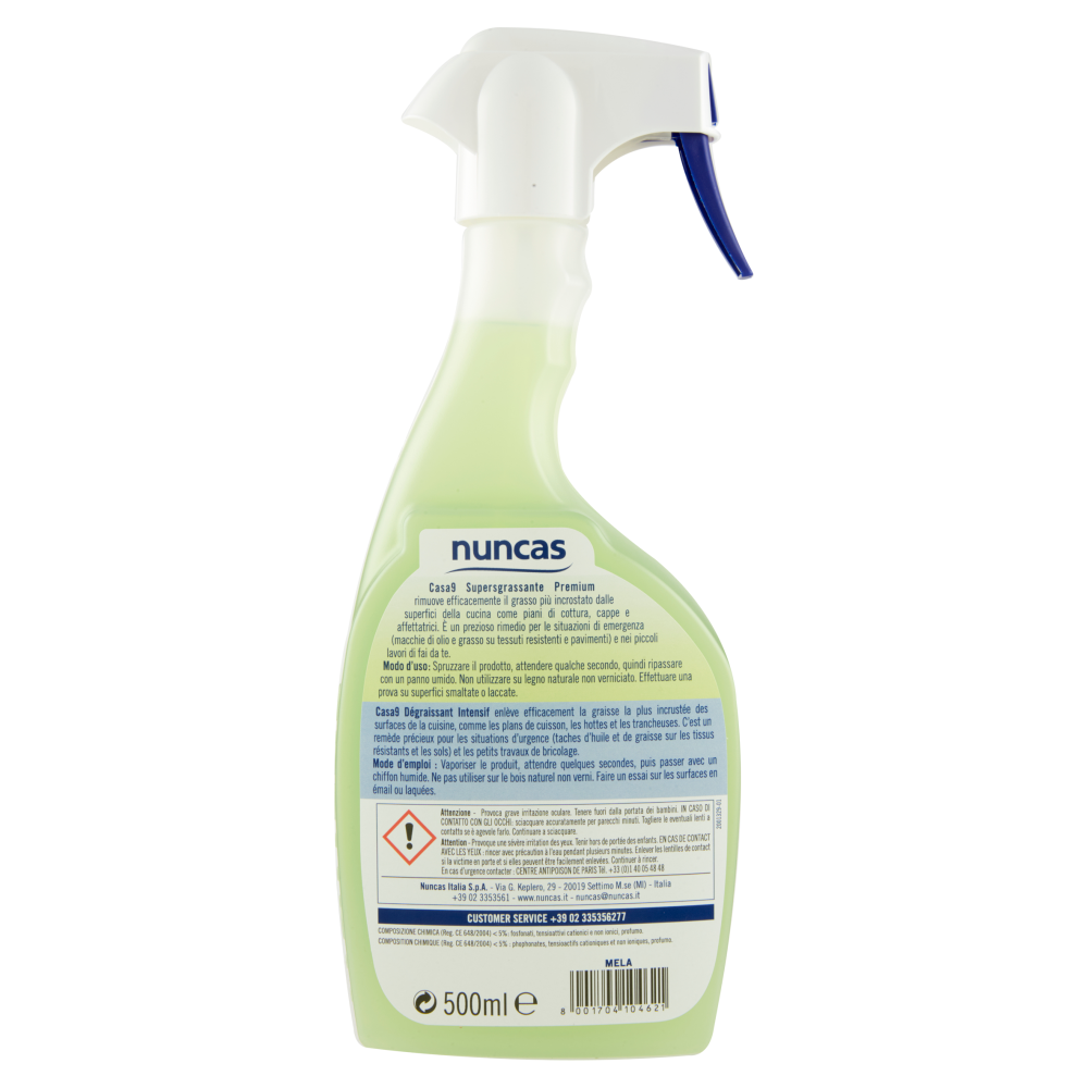 Nuncas Casa9 Premium Mela Verde 500 ml, , large