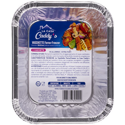 Caddy's Forno-Freezer 150x125 mm 5 Vaschette