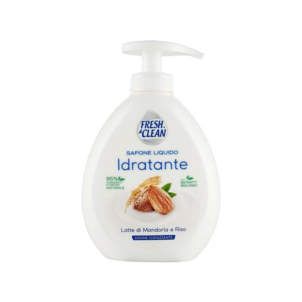 Fresh & Clean Sapone Liquido Igienizzante con Crema Mani e Glicerina 300 ml Assortiti, , large