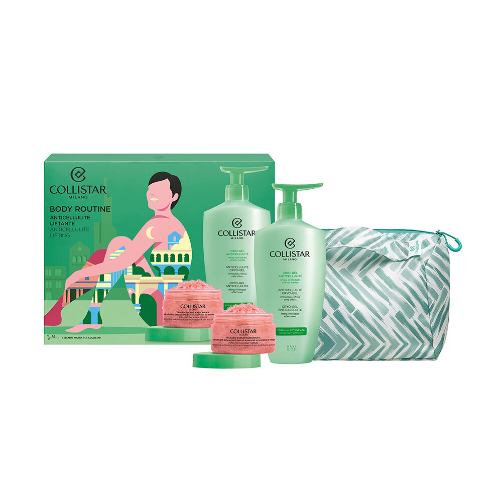 Collistar Body routine Scrub 150ml e Crio-Gel Anticellulite 400ml - -