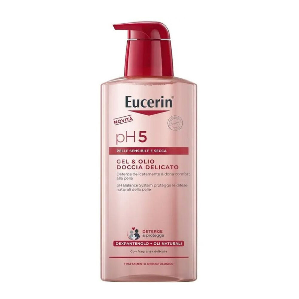 Eucerin Olio Doccia Delicato pH 5 400 ml, , large